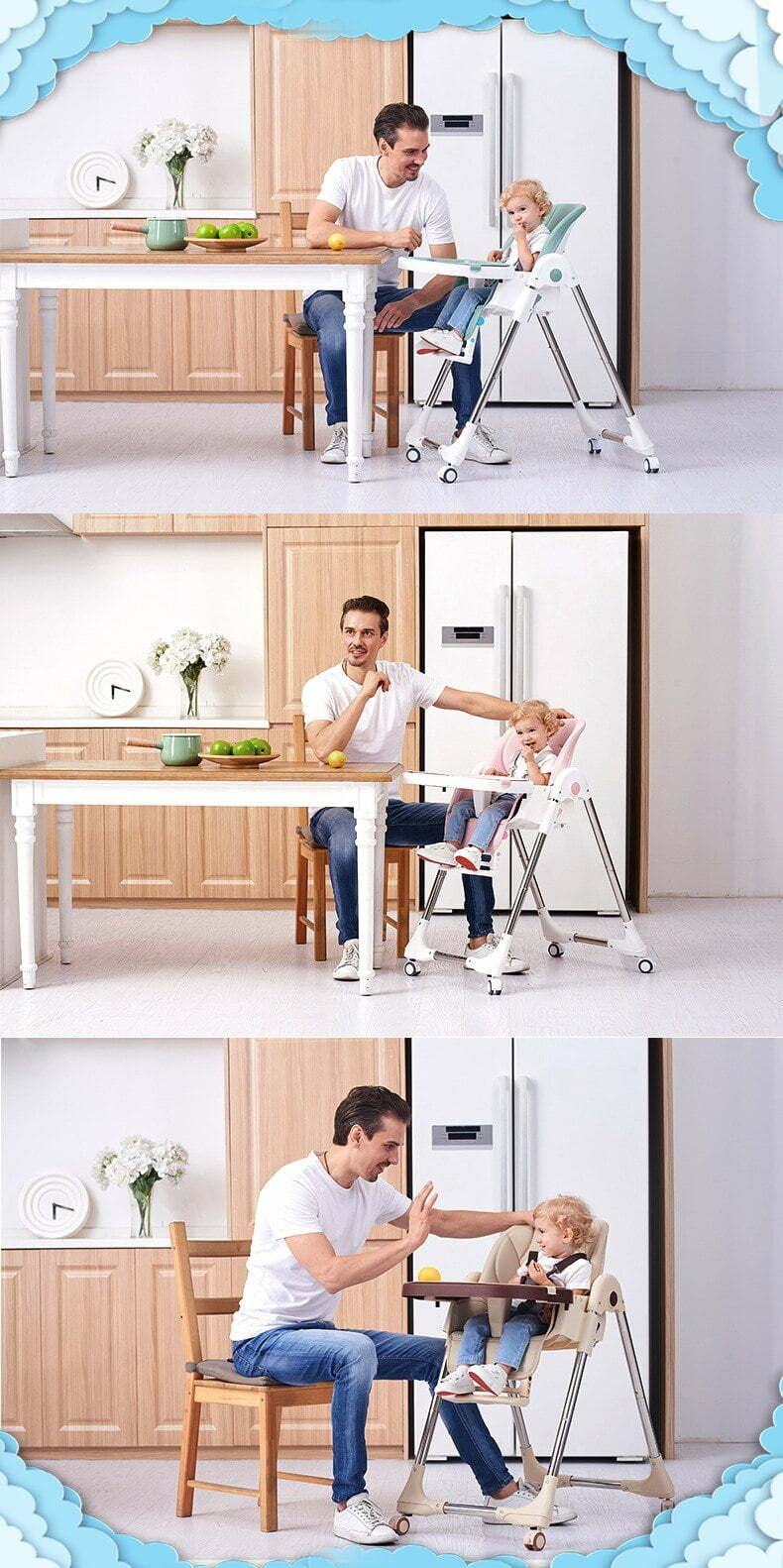 Ghế Ăn Dặm Cho Bé MiShi Chair V - Pink 23 ghe an dam mishi chair v 14