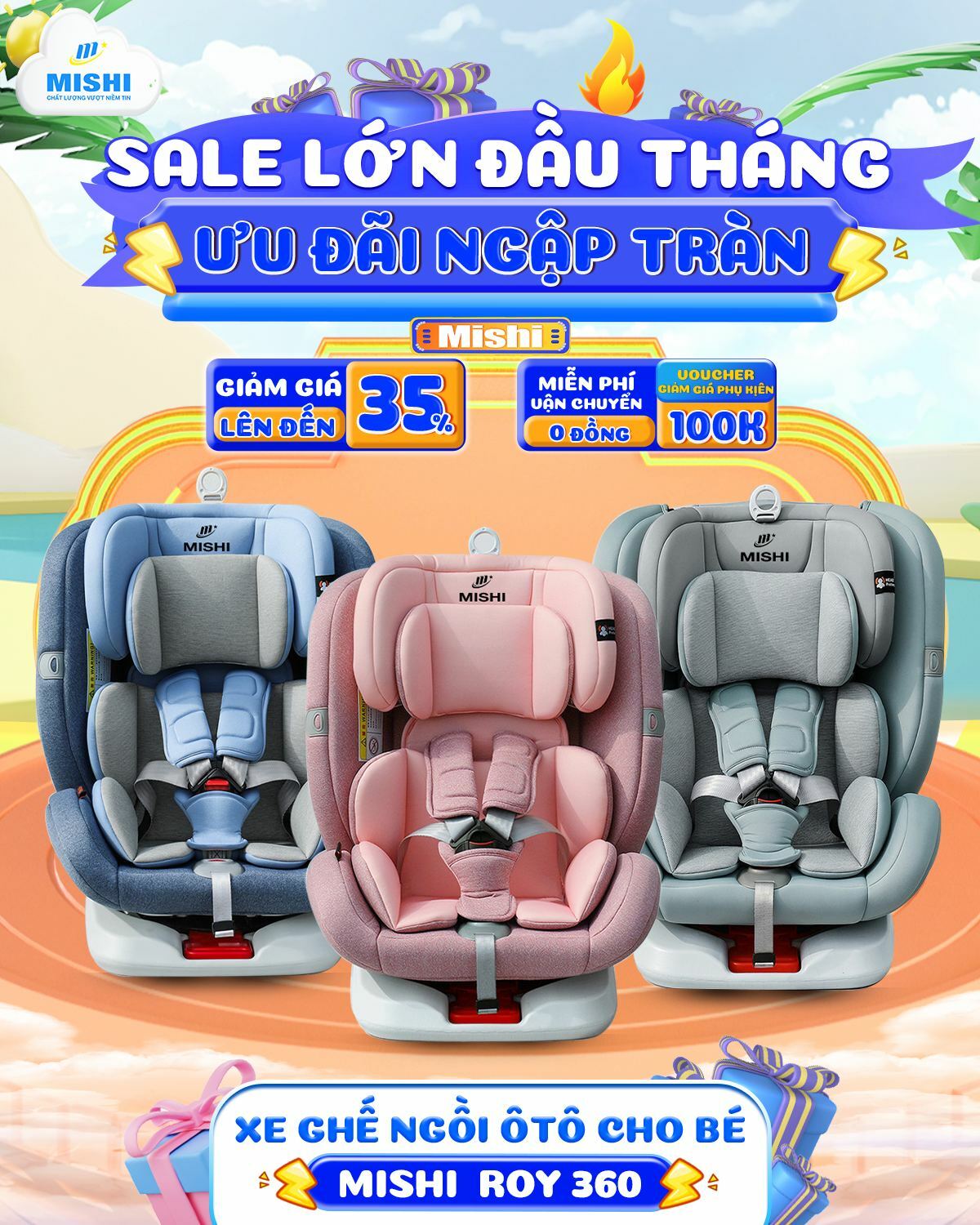 banner ghe ngoi oto cho be