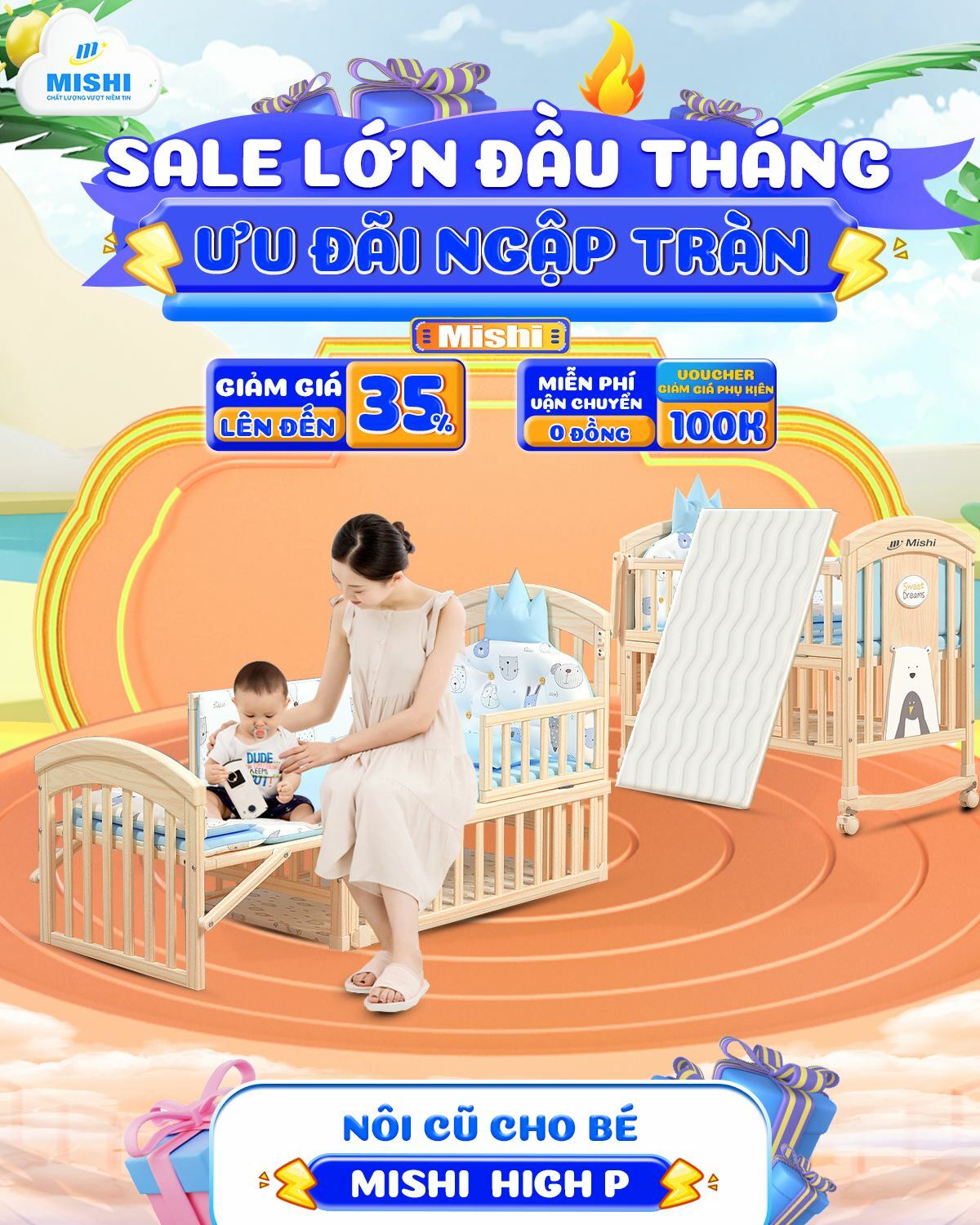 banner noi cui cho be