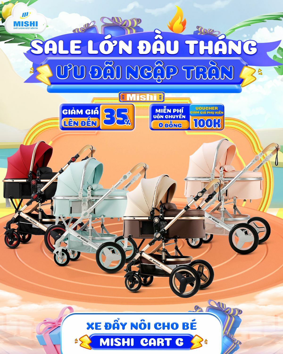 banner xe day cho be