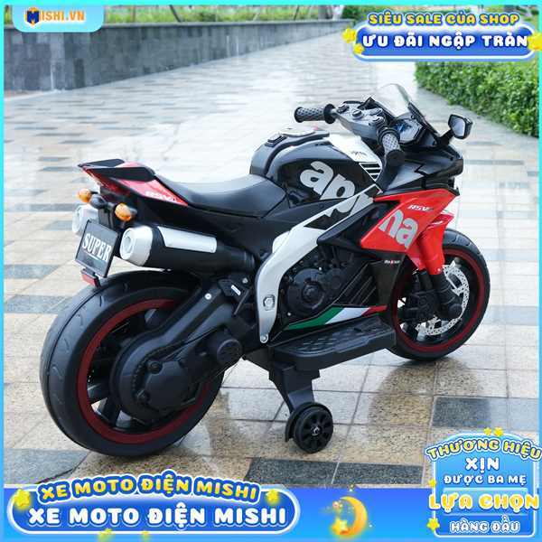 Lựa chọn xe máy điện trẻ em cho bé ở Hà Nội từ Mishi 3 xe máy điện trẻ em mishi